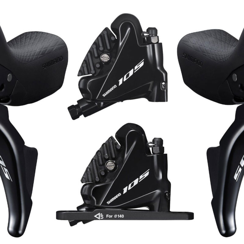 Par Manetas con pinzas Shimano 105 ST-R7025+BR-R7070 2x11 velocidades